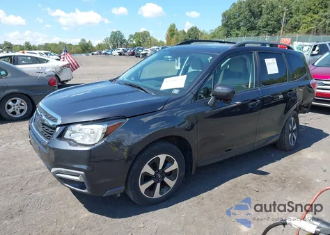 2018 Subaru Forester 2.5I Premium z USA, uszkodzony, nr VIN JF2SJAEC8JH507313